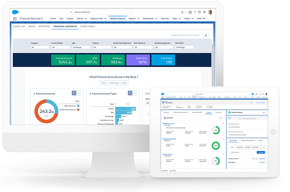 Salesforce Service Cloud Sub Page Small Image on Bottom
